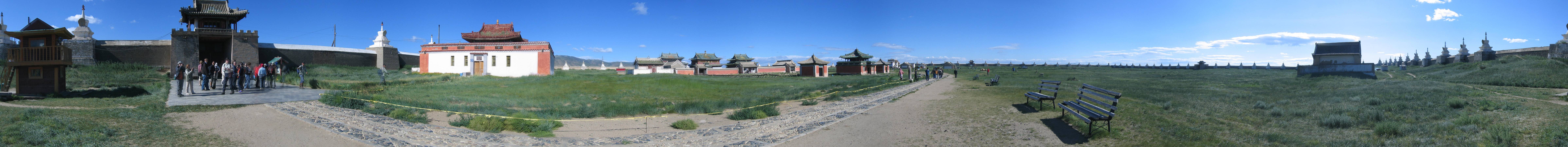 Kloster Erdene Zuu 6 Panorama